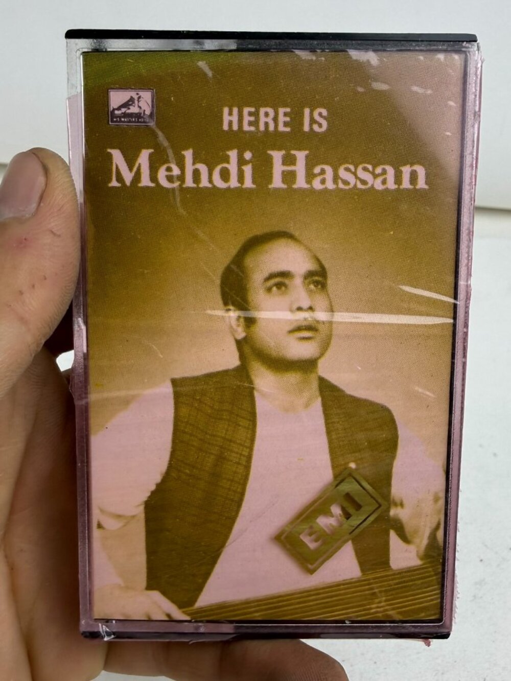 Mehdi Hassan -Here Is Mehdi Hassan - Vintage EMI Pakistan Audio Cassette TC-CKDA